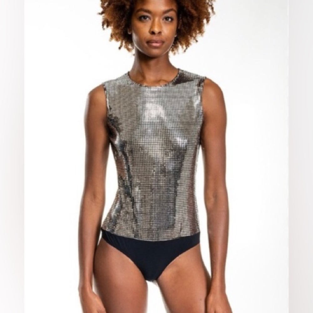 🪩MM6 Maison Martin Margiela Disco Bodysuit